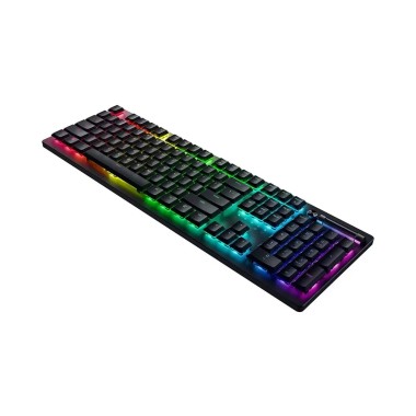 Клавиатура, Razer, DeathStalker V2 Pro - Russian Layout, RZ03-04360800-R3R1, Игровая, беспроводная, Оптические переключатели Razer, Программируемые клавиши, Подсветка Chroma 16.8 млн цветов с эффектами, Рус, Чёрный