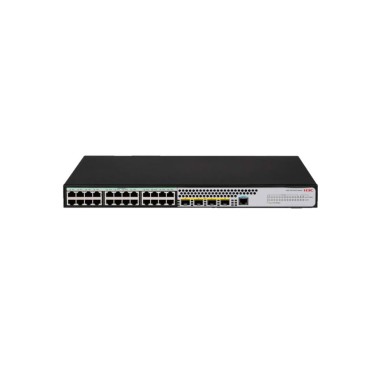 Коммутатор, H3C, LS5120V3-28P-LI-GL Switch, Управляемый L3, 24 порта 10/100/1000M, 4 порта 1000M SFP, AC 100~240 В, -5°C ~ +50°C, стоечный