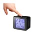 Часы с термометром, Kitfort, КТ-3303-1,Измерение температуры в помещении, Встроенный датчик, Будильник, Календарь, Часы, Питание от батареек, Черный