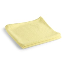 Салфетка микроволоконная Premium, KARCHER, Жёлтая 3.338-276.0, для сухой и влажной уборки, 40х40 см, жёлтая