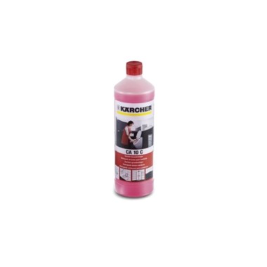 Чистящее средство для глубокой санитарной чистки, KARCHER, CA 10 C (1 л) 6.295-677.0, 1000мл, Ph 1,8 (концентрат), цвет розовый