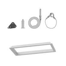 Набор креплений для потолочных светильников, Yeelight, Blue Sky Light Accessory Kit 30*60, YPYPJ-0012, Предназначен для потолочных светильников Yeelight серии Skylight-Sunset 30*60, В составе: подвесной кронштейн, подвесной узел, страховочный шнур, подвес