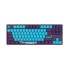 Клавиатура, Dark Project, DPO 87 Night Sky Violet, DPO87_GSH_NSKY_ANSI_UA, TKL, Switches G3MS Mechanical Sapphire, Игровая, Механическая, Подсветка RGB, Раскладка ENG/RU/UA, Фиолетовый