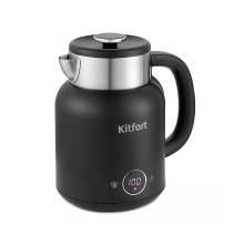 Чайник электрический, Kitfort, КТ-6196-1, черный