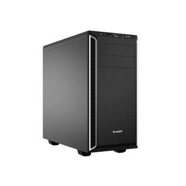 Компьютерный корпус, Bequiet!, Pure Base 600, BG022, Midi Tower, ATX/Micro ATX/Mini-ITX, USB 3.2 Type-A*2, HD-Audio/Mic, 1*120 мм Pure Wings 2/1*140 мм Pure Wings 2, Высота процессорного куллера до 165 мм, Длина VGA до 425 мм, 2*5.25