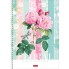 Тетрадь "Hatber", 96л, А4, линия, лак, многоуровневая перфорация, на гребне, серия "Floral Collection"