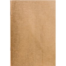Тетрадь "Hatber", 96л, А4, клетка, обложка бумвинил, на скобе, серия "Metallic - Золото