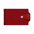 Визитница "Hatber", 70x120мм, 12 карманов, на кнопке, серия "Vivella Bicolour", бордово-шоколадная