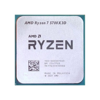 Процессор, AMD, AM4 Ryzen 7 5700X3D, oem, 4M L2 + 96M L3, 3.0 GHz, 8/16 Core, 105 Вт, без встроенного видео