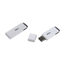 USB-накопитель, Netac, NT03U185N-064G-20WH, 64GB, USB2.0 Белый