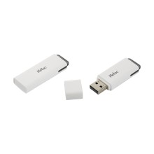 USB-накопитель, Netac, NT03U185N-128G-20WH, 128GB, USB2.0 Белый