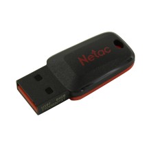 USB-накопитель, Netac, NT03U197N-064G-20BK, 64GB, USB2.0 Чёрный