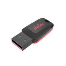 USB-накопитель, Netac, NT03U197N-128G-20BK, 128GB, USB2.0 Чёрный