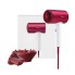 Фен для волос, Soocas, H5, Hair Dryer, 4 температурных режима, 1800 Вт, Технология ионизации, с диффузором, Красный