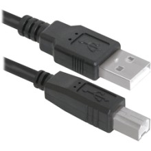 Кабель Defender USB04-10 USB2.0 AM-BM, 3.0м (ДЛЯ ПРИНТЕРА)