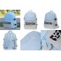 Рюкзак "Hatber", 41,5x30x17,5см, полиэстер, 1 отделение, 6 карманов, серия "Mimimilk: Animals - Голубой"