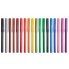 Фломастеры "Hatber", 18 цветов, серия "Colora", в картонной упаковке
