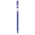 Ручка гелевая "Hatber Gross", 0,5мм, синяя, прозрачный корпус