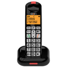 Телефон беспроводной Texet TX-D7855A черный
