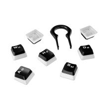 Набор кнопок на клавиатуру, HyperX, 4P5P4AX#ACB, HKCPXA-BK-RU/G, Pudding Keycaps Full Key Set, Черный