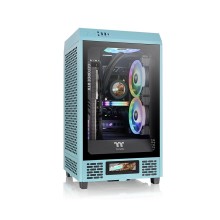 Компьютерный корпус, Thermaltake, The Tower 200, CA-1X9-00SBWN-00, Mini Tower, Mini-ITX, USB 3.0*2/Type C*1, HD-Audio+Mic, Кулер 2*140 мм, Высота процессорного кулера до 200 мм, Длина VGA до 380 мм, 2*3,5