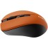 CNE-CMSW1O CANYON мышь, цвет - оранжевый, беспроводная 2.4 Гц, DPI 800/1000/1200 DPI, 3 кнопки и колесо прокрутки, прорезиненное покрытие