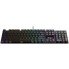 CANYON Cometstrike GK-55, 104keys Mechanical keyboard, 50million times life, GTMX red switch, RGB backlight, 18 modes, 1.8m PVC cable, metal material + ABS, RU layout, size: 436*126*26.6mm, weight:820g, black