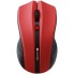 CANYON MW-5, 2.4GHz wireless Optical Mouse with 4 buttons, DPI 800/1200/1600, Red, 122*69*40mm, 0.067kg