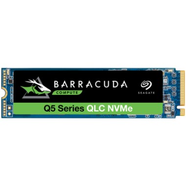 Seagate BarraCuda Q5, 500GB SSD, M.2 2280-S2 PCIe 3.0 NVMe, Read/Write: 2,300 / 900 MB/s, EAN: 8719706027717