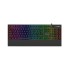 Клавиатура, Delux, K9852U, RGB, Англ/Рус, Длина кабеля 160 см, Пластик, Черный