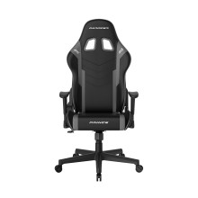 Игровое компьютерное кресло, DX Racer, GC/LPF132LTC/NG, грузоподъемность 90 кг, Эко-кожа и винил PU,PVC, Вид наполнителя: губчатая пена высокой плотности (54 кг/м), Металлическая основа кресла, Механизм качания: топ-ган, Прорезиненные колеса в комплектаци