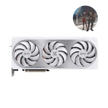 Видеокарта, Gigabyte, RTX4070Ti AERO OC 12G (GV-N407TAERO OC-12GD) 4719331312619, GDDR6X, 192bit, 1-HDMI, 3-DP, Windforce 3X Fan, 336*140*58 мм, Цветная коробка