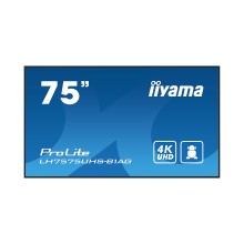 Монитор, iiyama, LH7575UHS-B1AG, PROLITE, 75