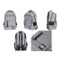 Рюкзак "Hatber", 47х32х17см, полиэстер, 2 отделения, 4 кармана, нагрудная стяжка, светоотражающие элементы, серия "Perfect - Stone Grey"