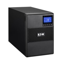 Источник бесперебойного питания, Eaton, 9SX1000I, Онлайн, Напольный, Мощность 1000ВА/900Вт, Диапазон работы AVR: 190-276В (с возможностью регулировки до 120-276В), Бат.: 12В/9 Ач*3шт., Чистая синусойда, 6 вых.: 6 IEC C13 (10А), Smart, USB-B, RS232, SNMP с