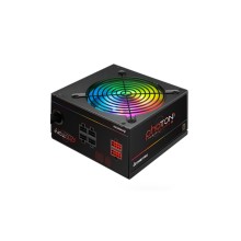 Блок питания, Chieftec, Photon, CTG-750C-RGB, 750W, ATX, Semi Modular, 24pin, 6 x SATA, 4 x Molex, 8pin PCIe(6+2) x 4, 8pin EPS(4+4) x 1, Вентилятор 12см RGB, Черный