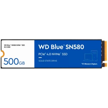 SSD WD Blue (M.2, 500GB, PCIe Gen4 NVMe 1.4b)