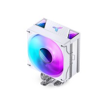 Кулер для процессора, Jonsbo, CR-1000 V2 PRO(Color), CR-1000 V2 PRO(Color) White, INTEL LGA: 1700/1200/115X, AMD: AM4/AM5, TDP 230W, 120мм, 600-1500 об/мин, 28.12-59.48CFM, 22-32dB(A), 4Pin PWM, 120*71*154мм, Белый