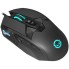 LORGAR Stricter 579, gaming mouse, 9 programmable buttons, Pixart PMW3336 sensor, DPI up to 12 000, 50 million clicks buttons lifespan, 2 switches, built-in display, 1.8m USB soft silicone cable, Matt UV coating with glossy parts and RGB lights with 4 LED