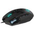 LORGAR Stricter 579, gaming mouse, 9 programmable buttons, Pixart PMW3336 sensor, DPI up to 12 000, 50 million clicks buttons lifespan, 2 switches, built-in display, 1.8m USB soft silicone cable, Matt UV coating with glossy parts and RGB lights with 4 LED