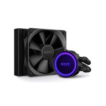 Кулер с водяным охлаждением, NZXT, Kraken 120, RL-KR120-B1, Intel: LGA 1700/1200/115X, AMD: AM5/AM4/FM2+/FM2/FM1/AM3+/AM3/AM2+/AM2, 1*120мм Aer P120, 500-2000+300 об/мин, 18.28-73.11 CFM, 21-36 dB(A), 4-pin PWM, 120*152*32мм, Черный