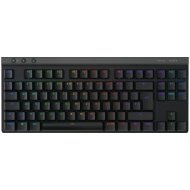 LOGITECH G515 LIGHTSPEED TKL - BLACK - US INT'L - 2.4GHZ/BT - EMEA28i-935 - TACTILE