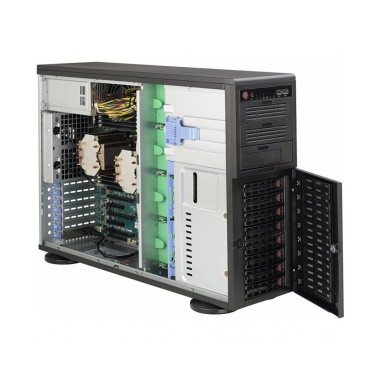 Серверное шасси, Supermicro, CSE-743TQ-903B-SQ, 4U, SC743TQ, 900W, M