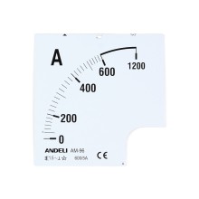 Шкала для амперметра, ANDELI, 100/5 96*96 (scale)