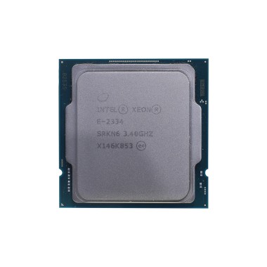 Центральный процессор (CPU), Intel, Xeon Processor E-2334, 3.4 GHz, 4-core, 8MB, 65W LGA 1200, Rocket Lake