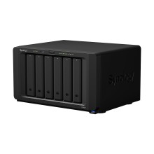 Система хранения данных (сервер), Synology, DS1621+, Ryzen V1500B, NAS, 4GB, RJ-45 1GbE