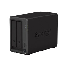 Система хранения данных (сервер), Synology, DS723+, 2-bay, Ryzen R1600, 2GB RAM, RJ-45 1GbE, 2x65W