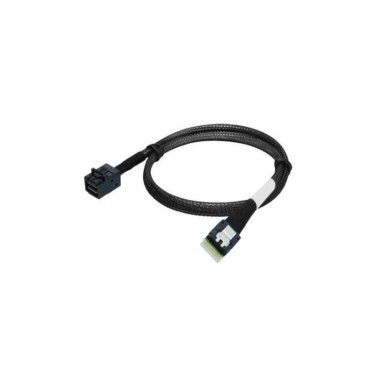 Кабель интерфейсный Slim SAS/SATA, Supermicro, CBL-SAST-1275-100, HD x4 (STR) to Slimline x4 (LE), INT, 75cm, 100 OH