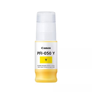 Чернила, Canon, PFI-050, Yellow, 5701C001AA, для Canon imagePROGRAF TC20/TC20M, 70 мл