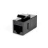 Соединительная муфта RJ45-RJ45, SHIP, M225, Cat.5e, UTP, Чёрный